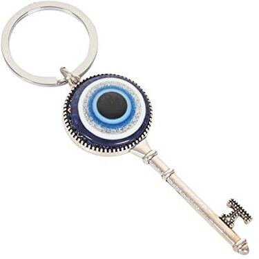 Linensutra Evil Eye Key Chain For Good Luck And Prosperity Suitable For Home/Car/Scooter/Byke Keys (Key03) | Metal