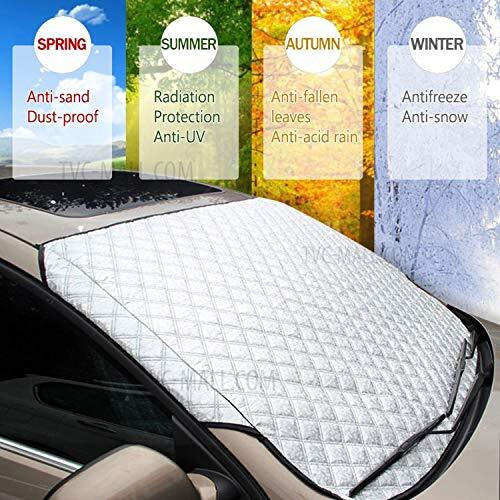 Zesi Heavy Quality Heat Reflective Front Windshield Sun Shade For All Cars (Anti Dust, Anti Uv, Anti Snow)