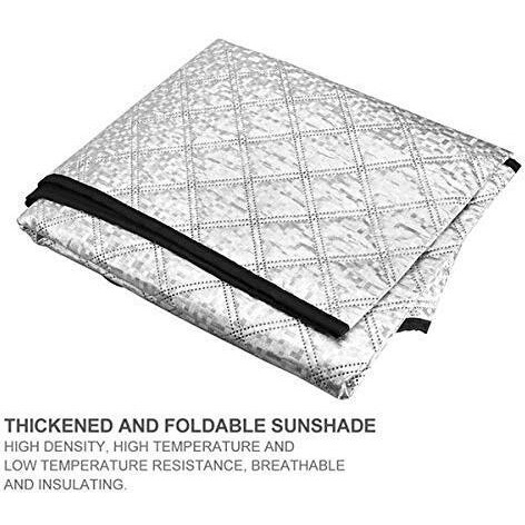 Zesi Heavy Quality Heat Reflective Front Windshield Sun Shade For All Cars (Anti Dust, Anti Uv, Anti Snow)