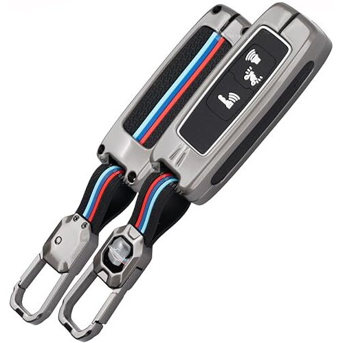 Shopoflux Metal Key Cover Compatible With Honda Activa | Dio H-Smart (Black)