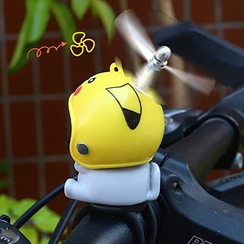Wolpin Bicycle Decor For Bike Car Dashboard Cute Cat With Helmet And Fan Car Interior Decoration Accessories Desk Decoration, Bicycle, Acrylonitrile Butadiene Styrene