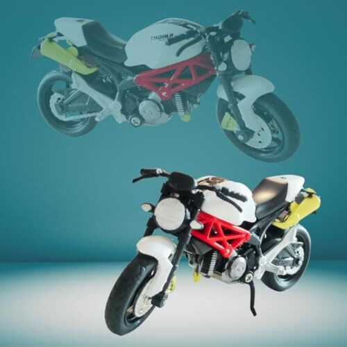 Pluspoint Die Cast Bike Motorcycle Toy Bike Scale Model Vehicles Alloy Simulation Superbike Also For Car Dashboard Kids Adult