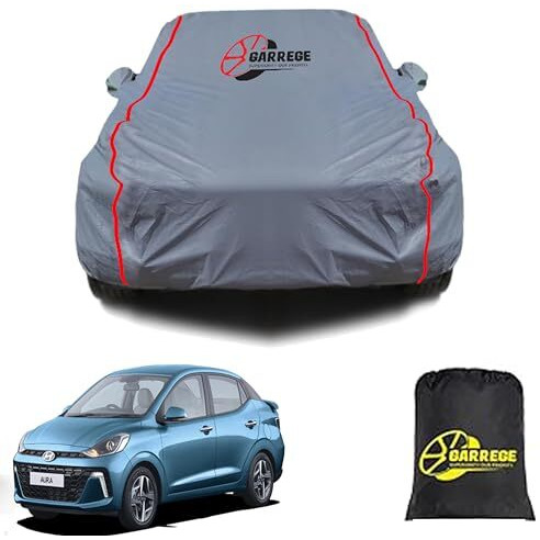 Garrege Aura Car Cover Waterproof With Free Bag And All Weather For Car Cover,100% Waterproof Outdoor Car Covers Rain Snow Uv Dust Protection. Custom Fit