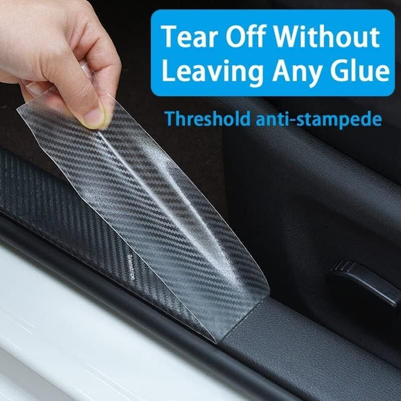 Brienstripe Door Edge Guards And Sill Protector - Automotive Anti-Collision Strip For Front And Rear Bumper - Fits Most Cars | Polyvinyl Chloride (Pvc)
