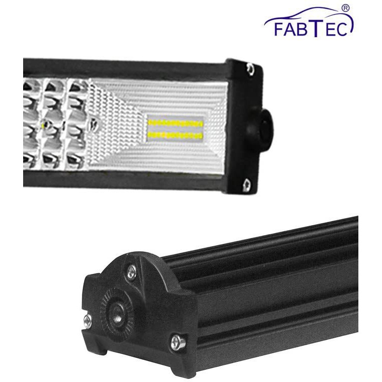 Fabtec Car Led Focus High Power Led Bar Light Spot + Flood Beam Cree Led Fog Light Beam Light Off-Roading For All Cars Bar Light [96 Led 21 Inch]