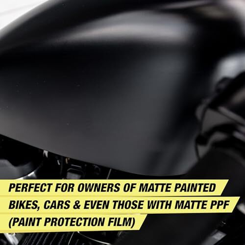 Wavex Matte Finish Bike Polish Maintainer 300Ml + Wavex Microfiber Yellow Cloth Towel 350Gsm 40X40Cm