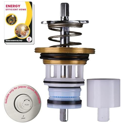 Jkc Brass Jaguar Type 32Mm Metropole Flush Valve Piston Kit Repair Replacement Spare Parts Suitable Only For Jaguar Metropole Flush Valve|E-Book Included