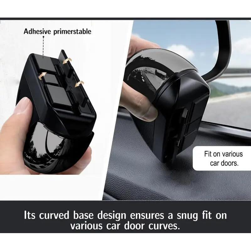 Dokmoe Car Ashtray, Windproof Car Door Automotive Ashtrays, Smoke Control, Portable Ash Tray For Car, Adhesive Mountable For Cars, Offices, Gaming Rooms, Ashtray For Smoking, Car Accessories