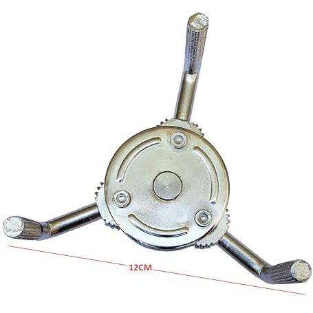 Inditrust Heavy Duty Two Way Oil Filter Wrench Tool With 3 Jaw Oil Filter Removal Tools Capacity 65-110Mm (Pack Of 1)