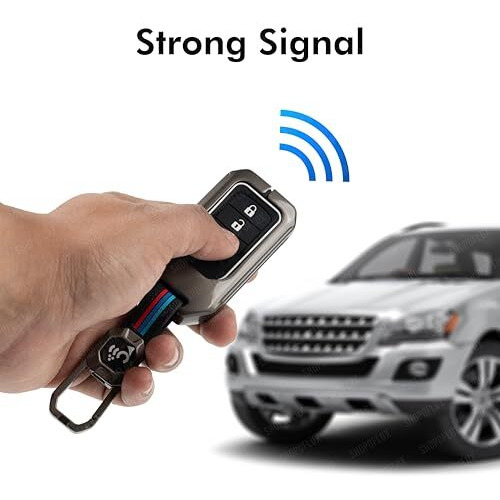 Shopoflux Metal Key Cover Compatible For Honda Elevate | City | Amaze | Wrv | Crv | Jazz | 3 Button Smart Key