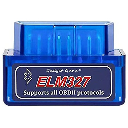 Gadgetguru Super Mini Elm327 Bluetooth Obd2 Obd Ii Scan Tool Elm 327 Bluetooth Smart Car Diagnostic Interface Works With All Indian Cars And Bs 6 Bikes 2024