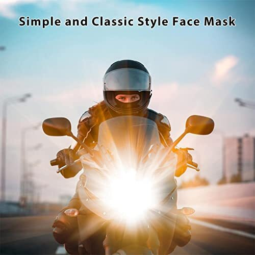 Proberos 3Pcs Full Face Anti-Pollution Balaclava Full Mask, Breathable Bandana For Dust Protection & Sun Anti Bacterial Multipurpose Headband For Cycling Skiing Outdoor Activities