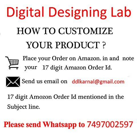Ddl Acrylic Car Hanging Both Side (Jaat) - Black Plastic - Car Decor - Religious