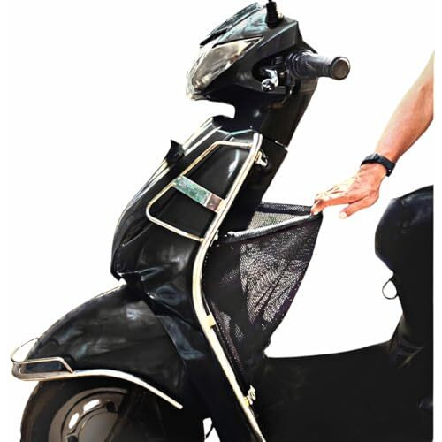 Fibera Smart Front Basket Only Compatible With Old Activa 3G/4G/5G 110Cc (2010- Dec 2019) (Black)