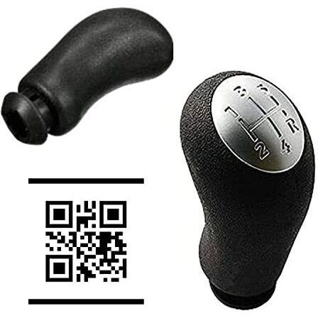 Lootera (Heavy Duty) Gear Shift Knob Suitable For Duster (2012 To 2017)/Logan (2007 To 2011)/Terrano/Verito (Black)