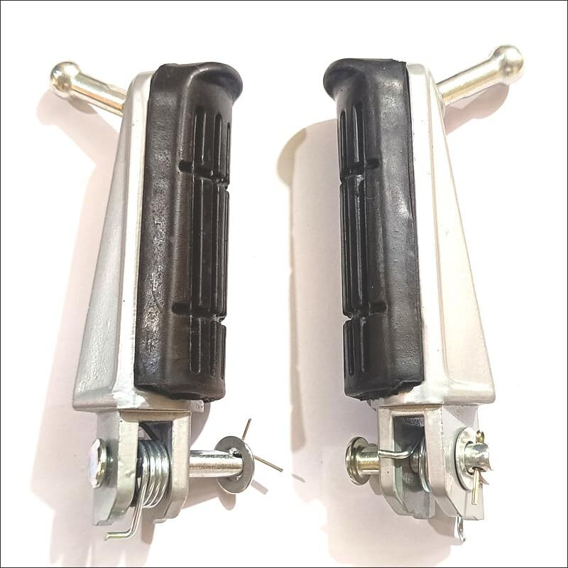 Trp Traders Front Foot Rest Both Left And Right Compatible With Yamahe Fz (Set Of 2)