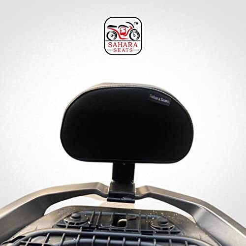 Sahara Seats Ather 450X Gen 3 Adjustable Back Rest (Black) - Vinyl