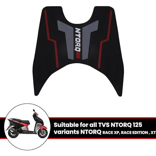 Grandbiker Ntorq 125 Scooter Foot Mat/Washable Rubber Foot Mat Compatible For Ntorq 125