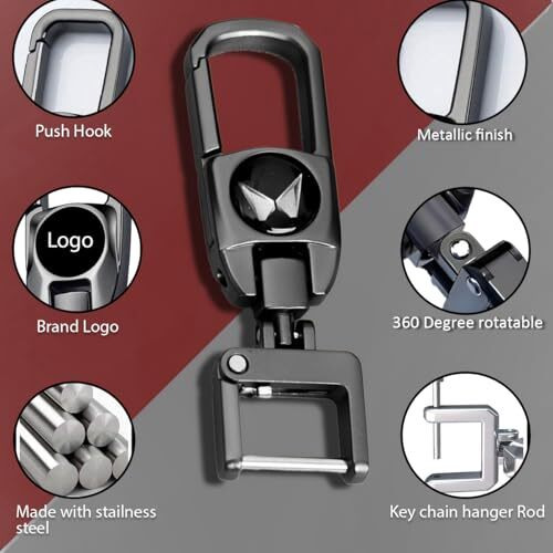 Contacts Heavy Duty Stainless Steel Key Chain Compatible For Scorpio-N Xuv 700 Thar Xuv 300 Scorpio Classic Bolero Neo Marazzo Mahindra