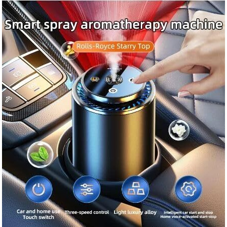 Cloudsale Luxary Car Perfume Aromatherapy Machine Starry Sky Intelligent Perfume Lamp Car Decoration