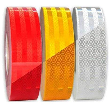 Vadda High Intensity Reflective Multi Colour Tape 25Mm X 5Meter (5 Meter Each Color)