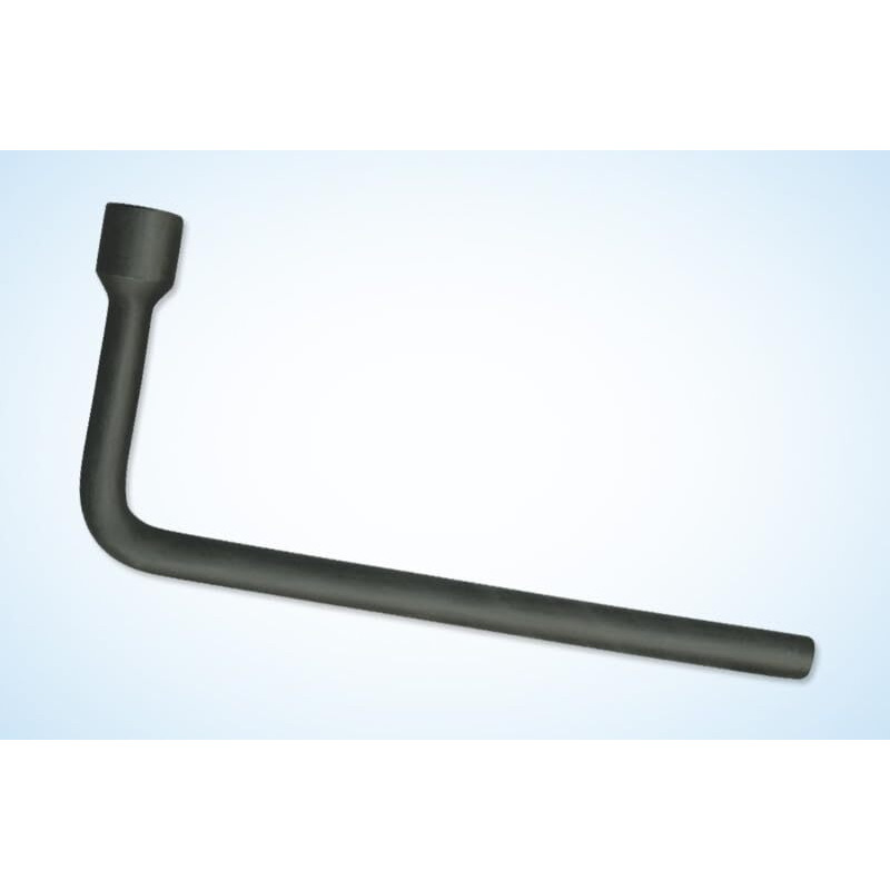 Taparia Steel Black L Type Wheel Spanner Wrench (21 Mm) Suitable For Vehicles Like Mahindra Bolero, Xylo, Scorpio, Kuv, Toyota Innova, Fortuner, Etios, Etc.