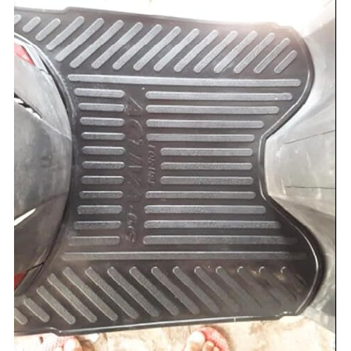 Activa 6G Custom Fit Scooter Mat, Black, 44 Cm (W) X 51.5 Cm (L) X 0.5 Cm (H), Washable, Non-Slip, Compatible With Activa 6G