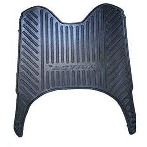 Activa 6G Custom Fit Scooter Mat, Black, 44 Cm (W) X 51.5 Cm (L) X 0.5 Cm (H), Washable, Non-Slip, Compatible With Activa 6G