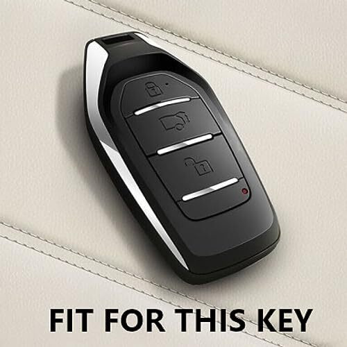 Shopoflux Tpu Key Cover Compatible With Mahindra Xuv 500 Smart Key | Accessories (Black Tpu Pack 1)