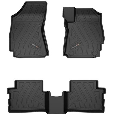 Q Po Nexon Manual (Max) Jan22-Till Date Tpe Car Floor Mat |Anti Slip All Weather Mats For Nexon (Manual) (Black)