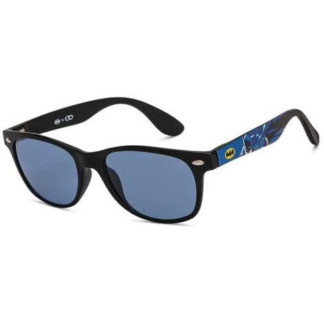 Hooper By Lenskart | Superhero Collection | Black Blue Full Rim Square Latest And Stylish Kids Sunglasses | 100% Uv Protected | For Boys & Girls (Age 5-8 Yrs) | Lk S16250