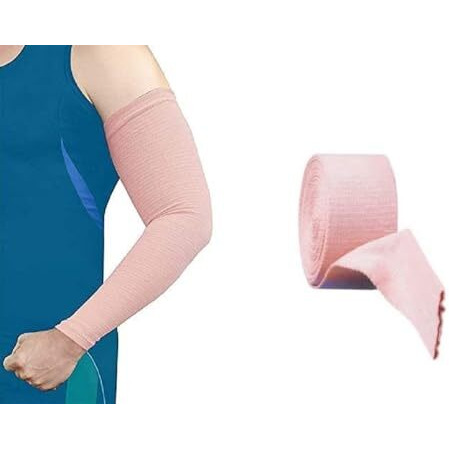 Dipnish Arm Sleeve For Cricket Tubular Cricket Sleeve Uv Protection Arm Sleeves For Boys & Girls Sun Protection Sleeves For Men Arm Sleeves For Women 5M Roll (Beige)