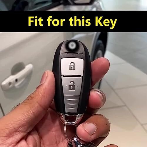 Shopoflux Metal Key Cover Compatible With Baleno | Breeza | S Cross | Ciaz | Swift 2 Button Smart Key (Pack Of 1)
