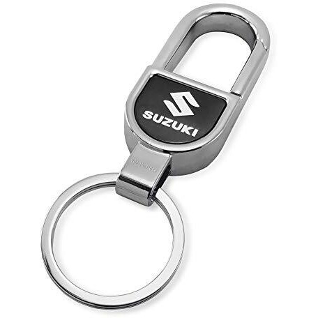 Villagetiger Hook Type Stylish Metal Car Keychain Keyring For Men,Women Compatible With Maruthi Suzuki Dzire,Swift,Alto,Baleno,Ertiga,Wagon R,S-Presso,Celerio Cars Keychains Keycovers,Champagne