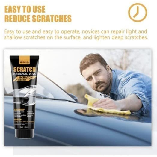 Proxism Car Scratch Repair Paste Scratch Remover Car Scratch Repair Paste Polishing Wax Premium Scratch Remover Kit With Wipe & Sponge For Vehicles Polishing & Deep Scratcheu (Midum)