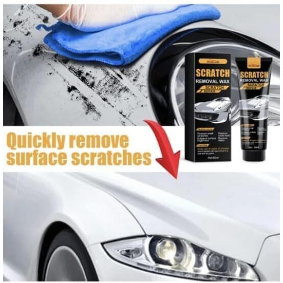 Proxism Car Scratch Repair Paste Scratch Remover Car Scratch Repair Paste Polishing Wax Premium Scratch Remover Kit With Wipe & Sponge For Vehicles Polishing & Deep Scratcheu (Midum)