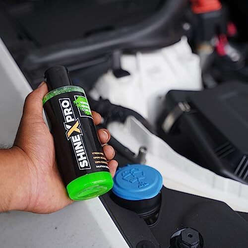 Shinexpro 200Ml Windshield Washer Fluid For Car - Car Windshield Cleaner Liquid In Concentrate Form (20Ml Enough For 1L Tank) - Get A Streak Free Finish With Our Car Wiper Liquid