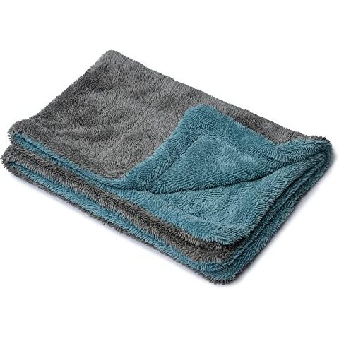 Shinexpro Microfiber Cloth For Car - Puremagic 1100 Gsm Twisted Loop Super Absorbent Towel - Edgeless Design With Plush Pile, Lint Free Cloth For Drying & Detailing, Transparent