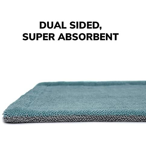 Shinexpro Microfiber Cloth For Car - Puremagic 1100 Gsm Twisted Loop Super Absorbent Towel - Edgeless Design With Plush Pile, Lint Free Cloth For Drying & Detailing, Transparent