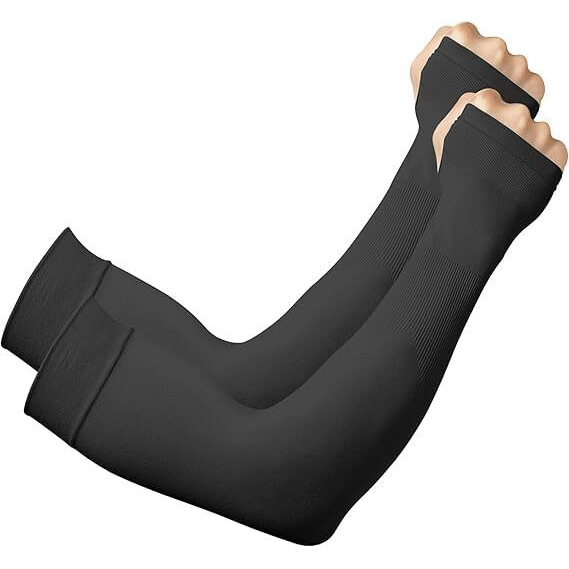 Fuelbyte Uv Protection Hand Gloves For Sun Protection - Arm Sleeves For Men & Women, Perfect For Bike Riding, Summer, And Outdoor Sports - Full Hand Gloves, Sun Gloves, Cooling Sleeves (Multi)