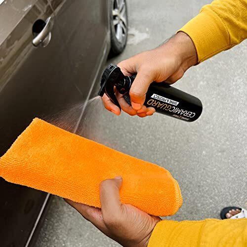 Shinexpro Diy Ceramic Coating For Car-250Ml-Easy To Apply Hydrophobic Spray With Extreme Gloss,Slickness&Uv Protection-Shinexpro Ceramic Guard Is Also More Durable Than Car Polish&Wax,Black