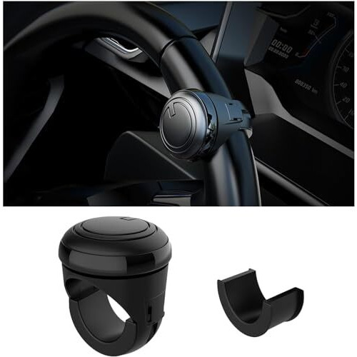 Sarte Sa05Kb5 Universal Car Steering Knob, Car Steering Wheel Knob, Steering Wheel Spinner Knob, 360 Rotation Booster (3R Original)