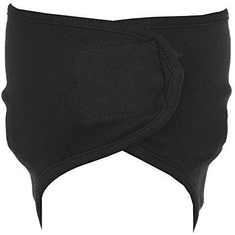 Gajraj Unisex Cotton Bike Riding & Cycling Anti Pollution Dust Sun Protecion Full Face Cover Reuseable Mask With Air Filter Mesh (Black)