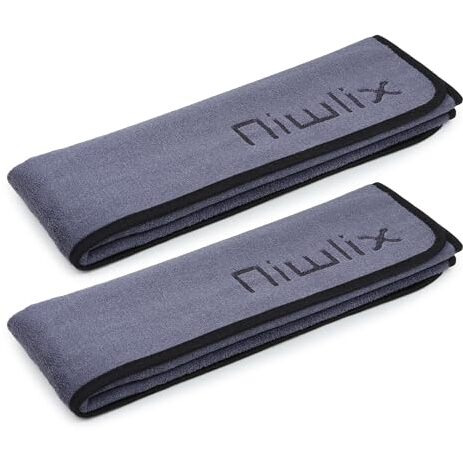Niwlix Microfiber Cleaning Cloth (35X75 Cm) 600 Gsm Extra Large Micro Fiber Cloth For Car Cleaning Quick Drying Car Wash Towels For Car And Bike Super Absorbent Reusable Microfiber Towels