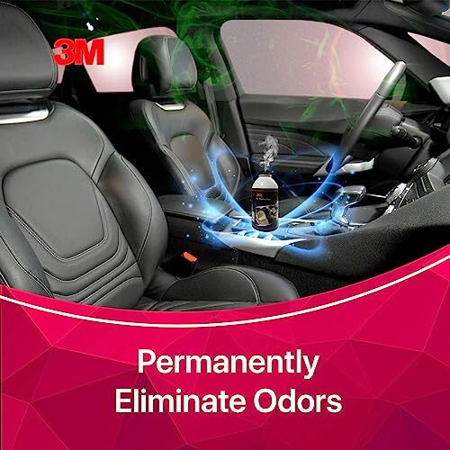 3M Car Air Refresher Spray - Refresh Your Car, Eliminates Bad Odors, Leaves A Fragrance (60G, Pack Of 1) - Fresh