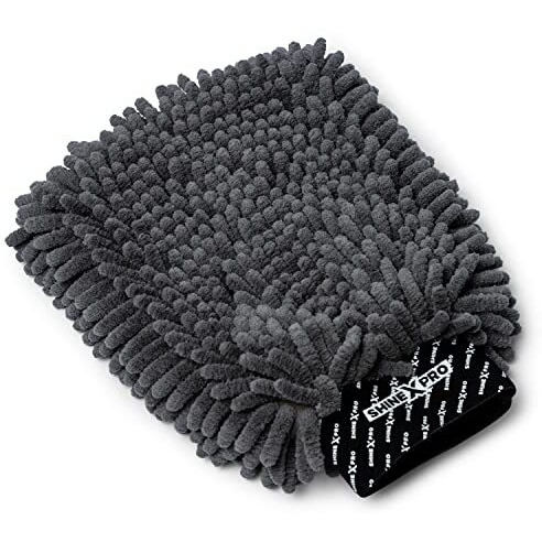 Shinexpro Chenille Microfiber Wash Mitt - Ultra Soft, Extra Plush, Dual Sided, Scratch Free And Super Absorbent Car Duster Gloves - Premium Car And Bike Washing Accessories
