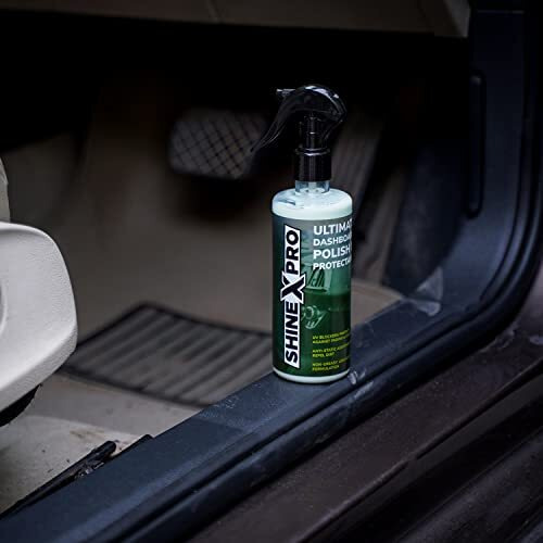 Shinexpro Car Dashboard Polish & Protectant - Our Car Interior Polish Restores Original Finish, Infused Uv Blockers Prevent Fading - Non-Greasy, Less Reflective Formulation That Repels Dust