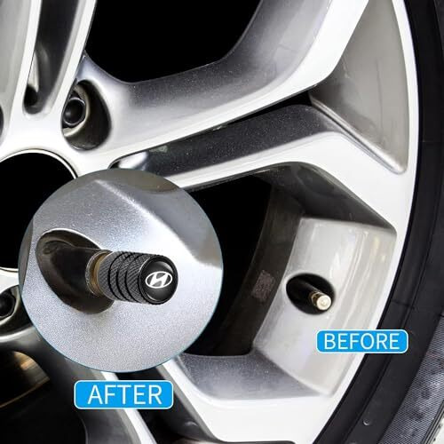 Contacts 4Pcs Suitable For Hyundai Stem Cap Universal Car Tire Valve Stem Caps Air Cover Car Accessories