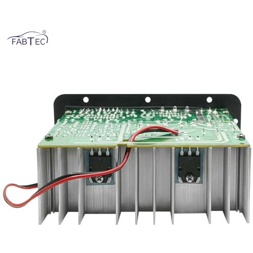 Fabtec 12V Dual Channel 120W Car Multi Channel Amplifier Stereo Power Mono Amp Audio, Bass Sub Woofer Kit, Monoblock, Class Ab, Mosfet Power Supply(1 Year Warranty)
