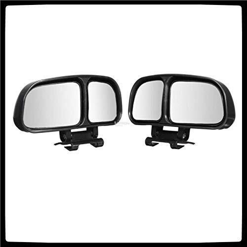 Automaze 3R Adjustable 360 Degree Wide Angle Car Rear View Blind Spot Mirror (3R-028) -2 Pieces